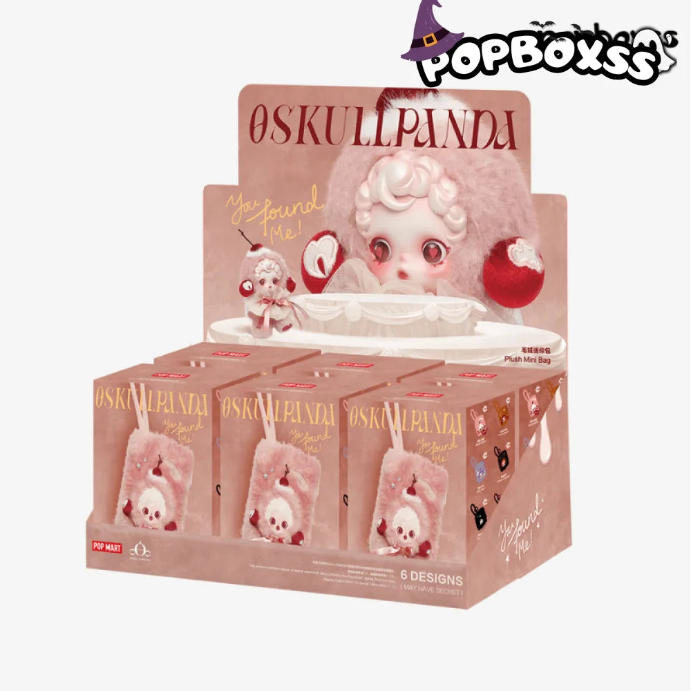 SKULLPANDA You Found Me！Series Plush Mini Bag(PRE - ORDER) - POP BOX