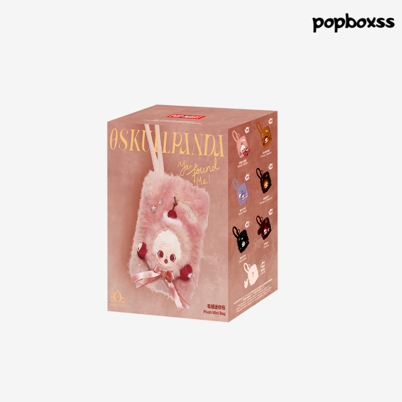 SKULLPANDA You Found Me！Series Plush Mini Bag(PRE-ORDER)