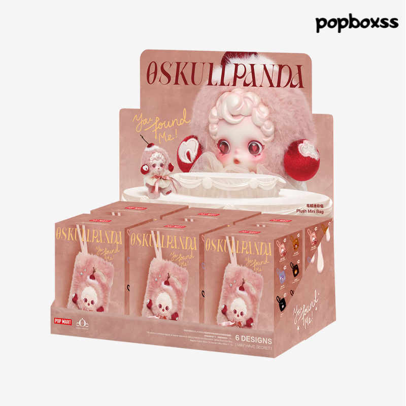 SKULLPANDA You Found Me！Series Plush Mini Bag(PRE-ORDER)