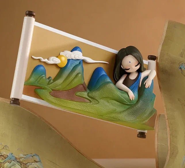 Sleep Chinese Scrolls Series Blind Box - POP BOX