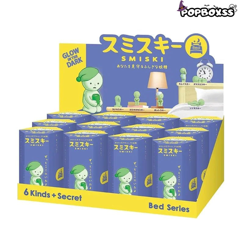Smiski Bed Series Figures. Blind Box - POP BOX