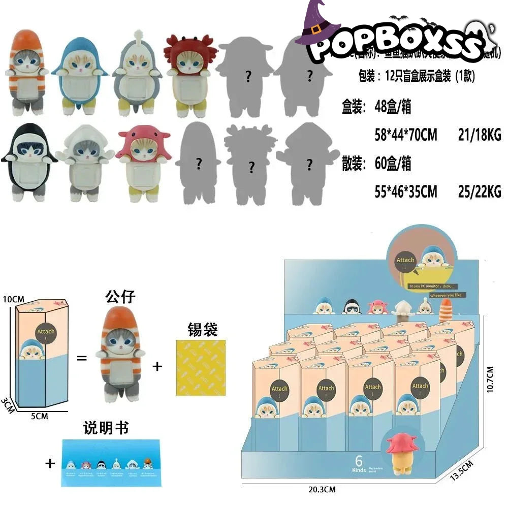 sonny angel a mofusand hippers series figure x. Blind Box - POP BOX