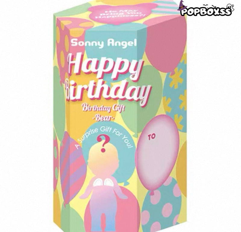 Sonny Angel Birthday Gift Bear Series - POP BOX