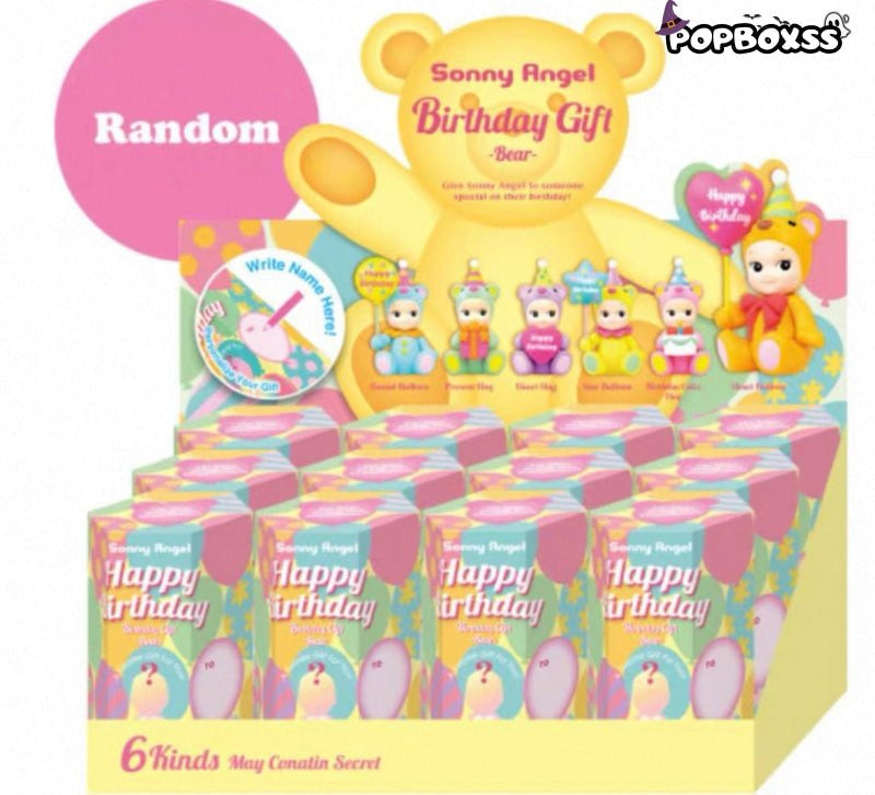Sonny Angel Birthday Gift Bear Series - POP BOX