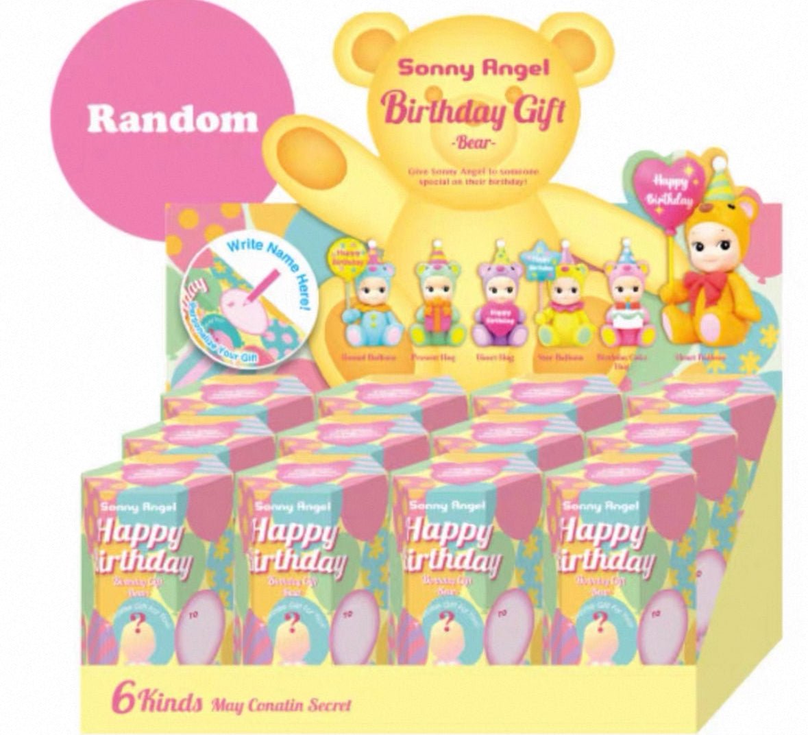 Sonny Angel Birthday Gift Bear Series - POP BOX