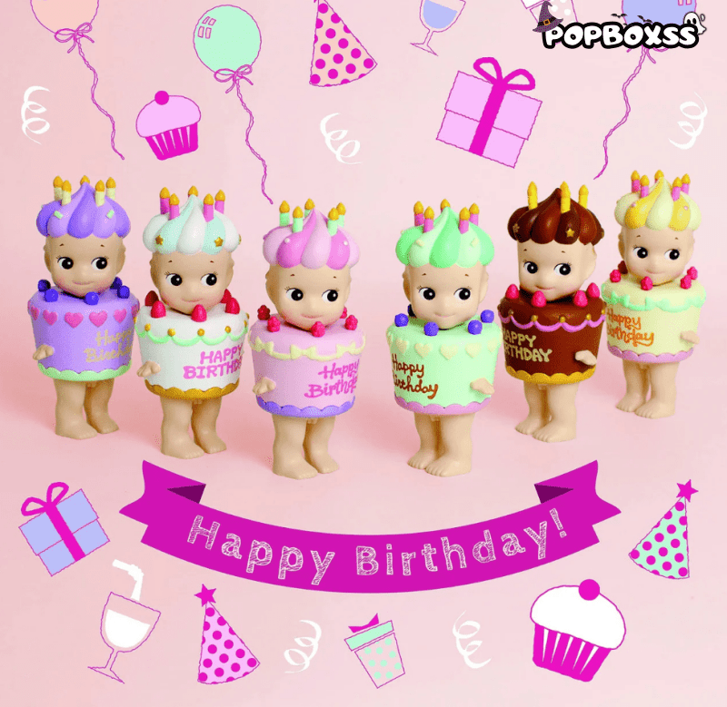 Sonny Angel Birthday Gift Series Figures, Blind Box - POP BOX