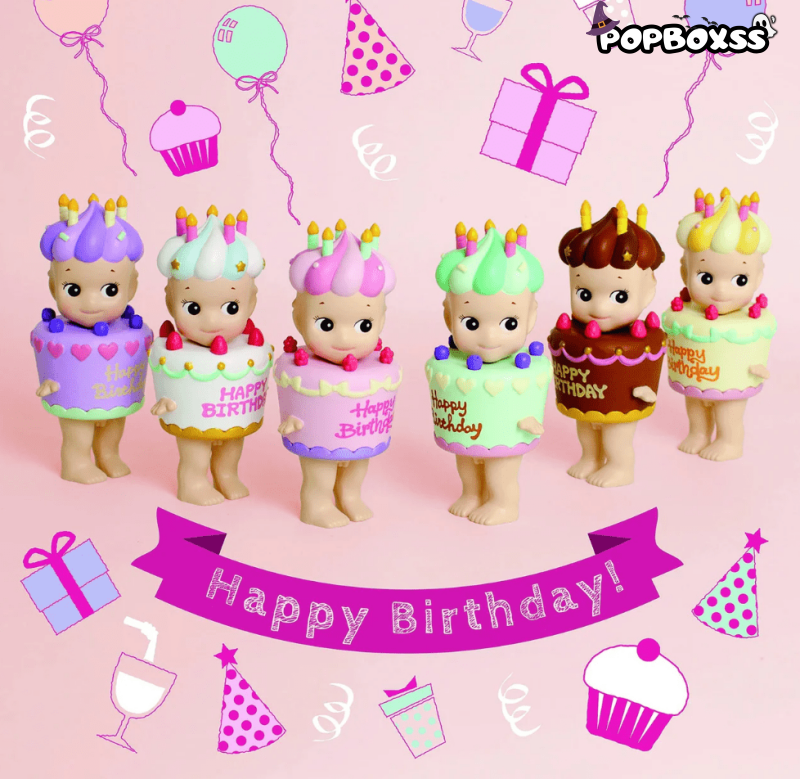 Sonny Angel Birthday Gift Series Figures, Blind Box - POP BOX