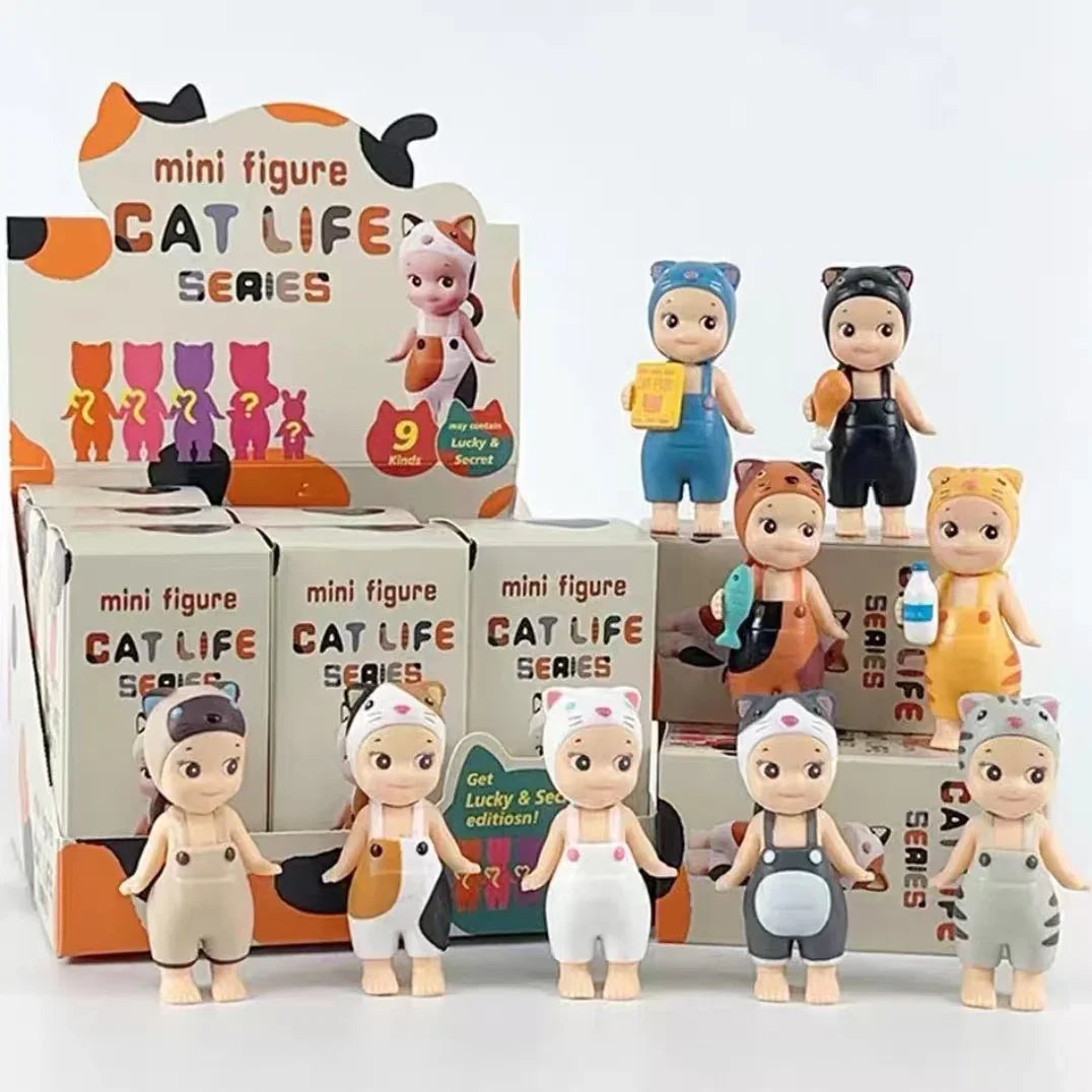 Sonny Angel Cat Life Series Blind Box - POP BOX