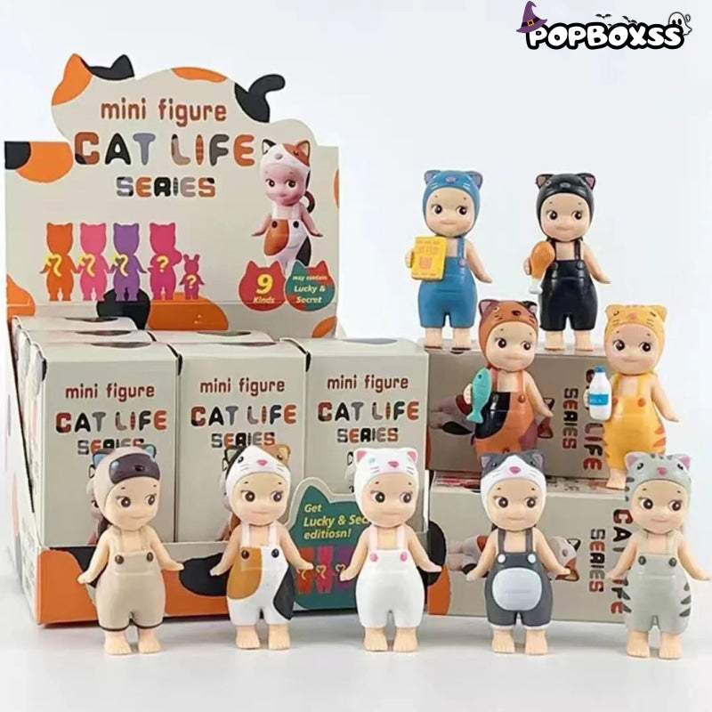 Sonny Angel Cat Life Series Blind Box - POP BOX