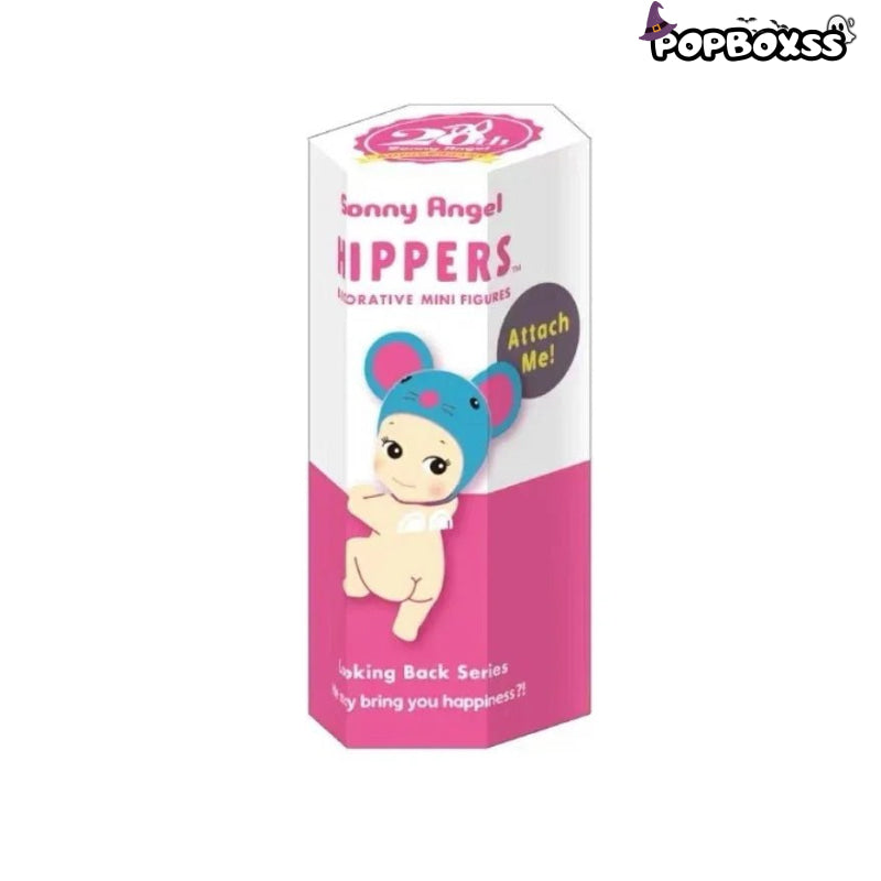 Sonny Angel Looking Back Series HIPPERS Figures. Blind Box - POP BOX