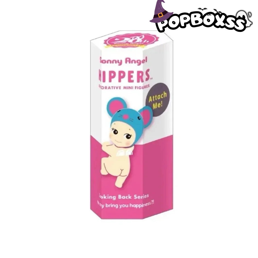 Sonny Angel Looking Back Series HIPPERS Figures. Blind Box - POP BOX