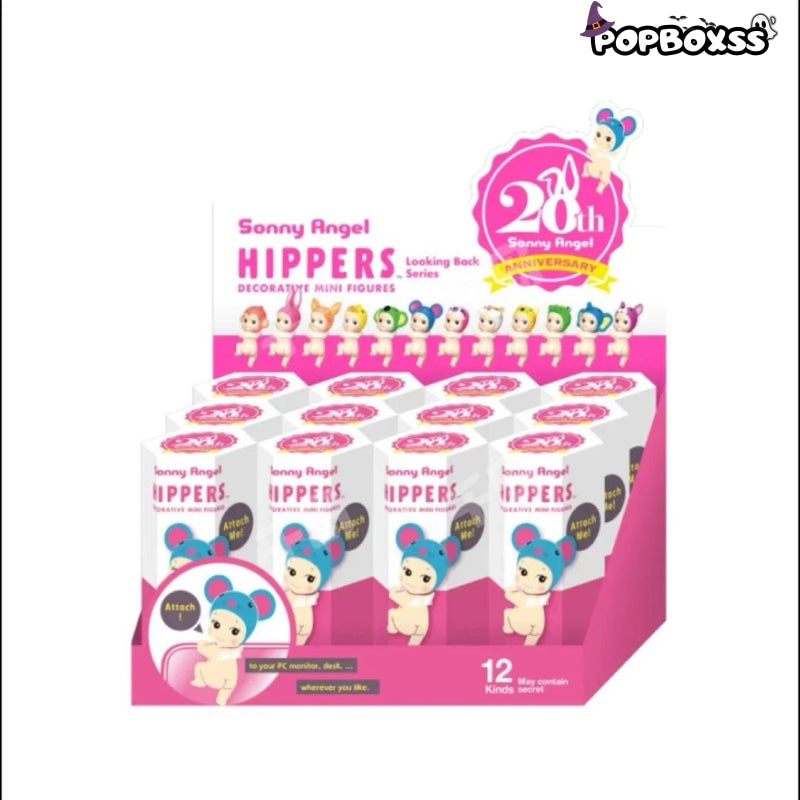 Sonny Angel Looking Back Series HIPPERS Figures. Blind Box - POP BOX