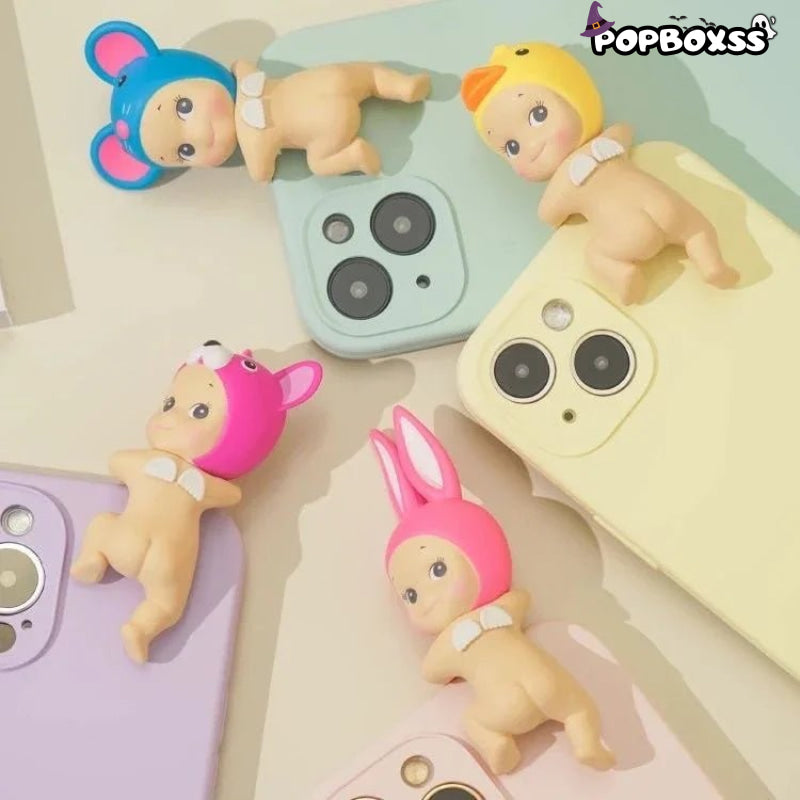 Sonny Angel Looking Back Series HIPPERS Figures. Blind Box - POP BOX