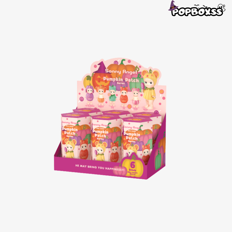 Sonny Angel Pumpkin Patch Series Figures Blind Box Halloween 1 SET(6 BOXES)