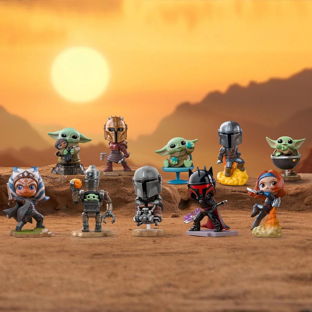 Star Wars Mandalorian Series Figures - POP BOX