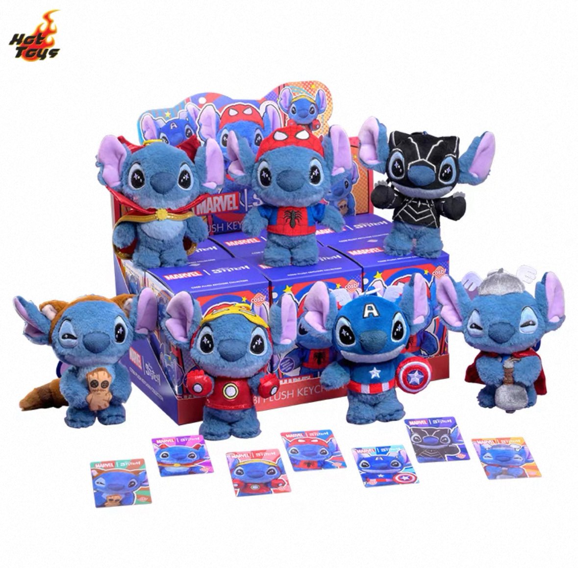STlTCH COSBI Plush Keychain Blind Box - POP BOX