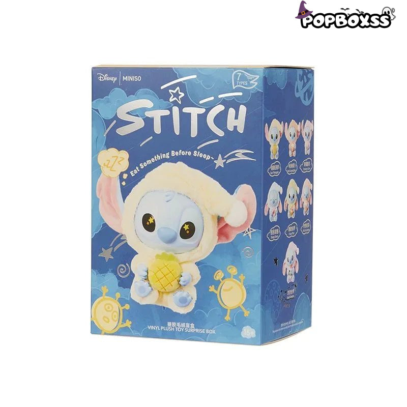 Stltch Eat Something Before Sleep Series Vinly Plush Dolls. Blind Box - POP BOX