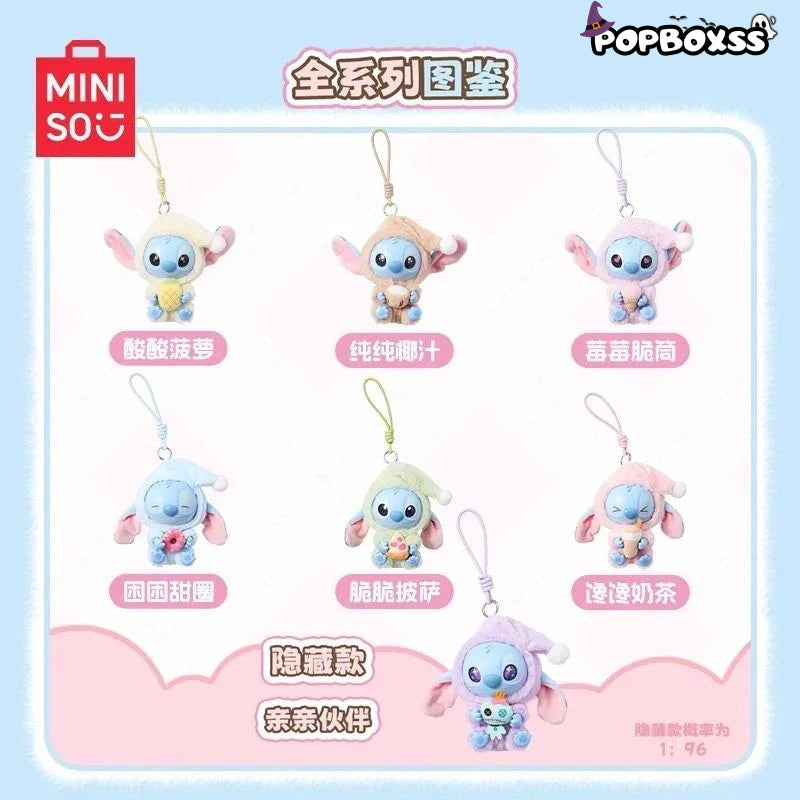 Stltch Eat Something Before Sleep Series Vinly Plush Dolls. Blind Box - POP BOX