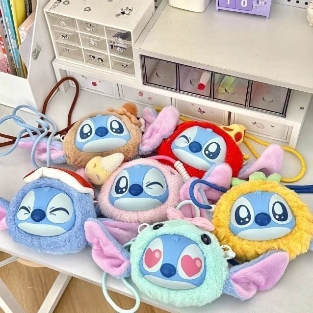 STlTCH Funny Travel Series Plush Crossbody Bag Blind Box - POP BOX