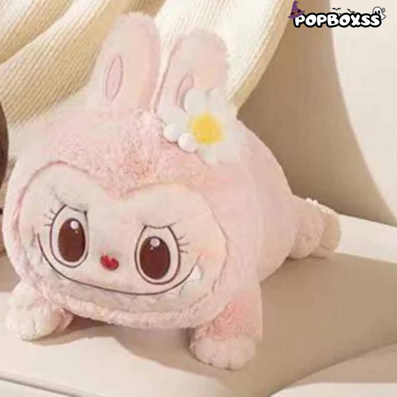 The Momsters Classic Series - Labubu Sweet Sleep Lying Plush Doll - POP BOX