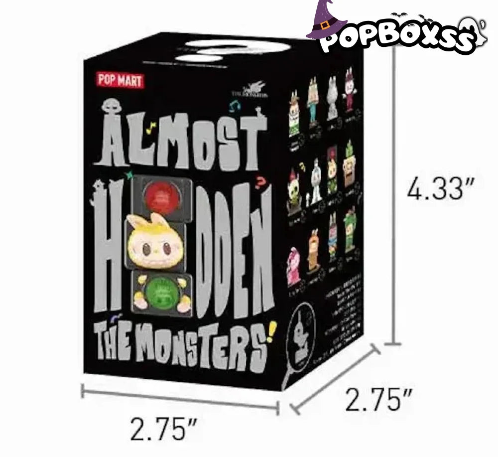 The Monsters Almost Hidden Series Figures. Blind Box - POP BOX