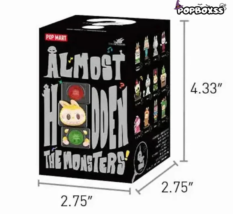 The Monsters Almost Hidden Series Figures. Blind Box - POP BOX