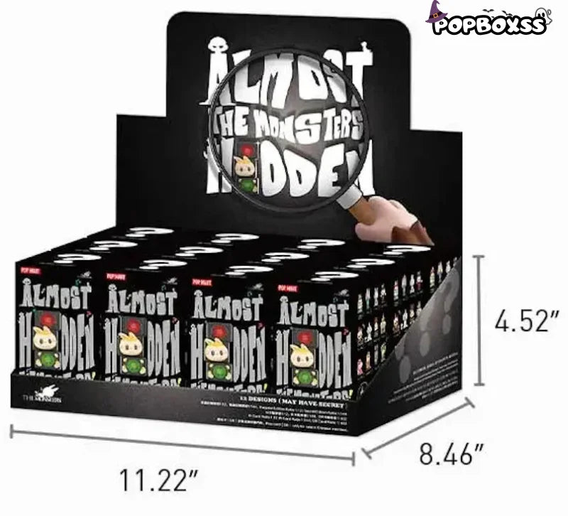 The Monsters Almost Hidden Series Figures. Blind Box - POP BOX