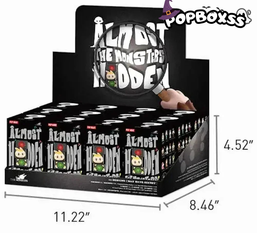 The Monsters Almost Hidden Series Figures. Blind Box - POP BOX