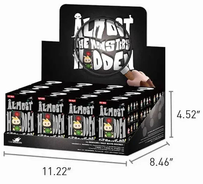The Monsters Almost Hidden Series Figures. Blind Box - POP BOX
