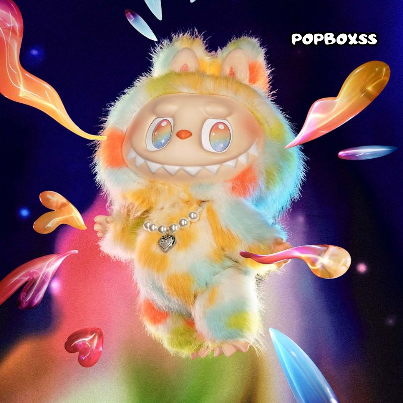 THE MONSTERS Big into Energy Series - ROCK THE UNIVERSE labubu Vinyl Plush Doll - POP BOX