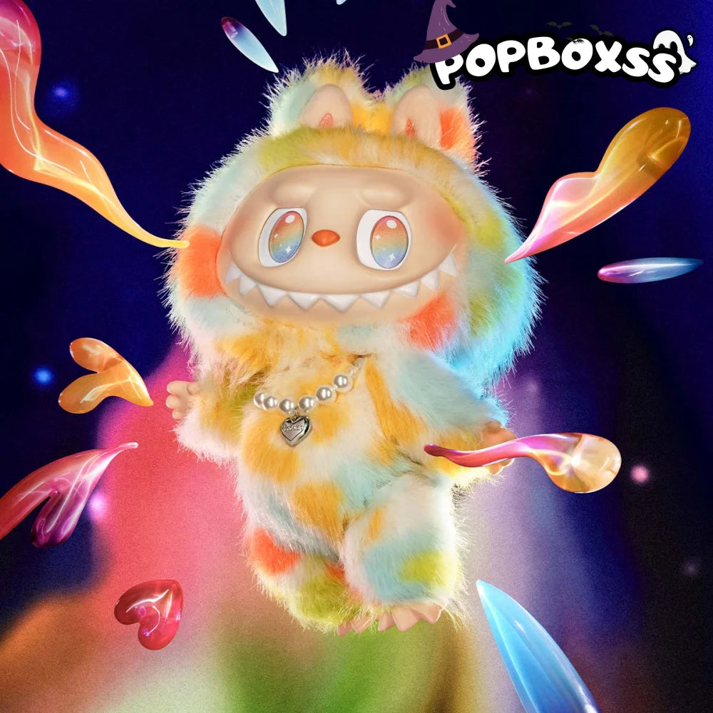 THE MONSTERS Big into Energy Series-ROCK THE UNIVERSE labubu Vinyl Plush Doll