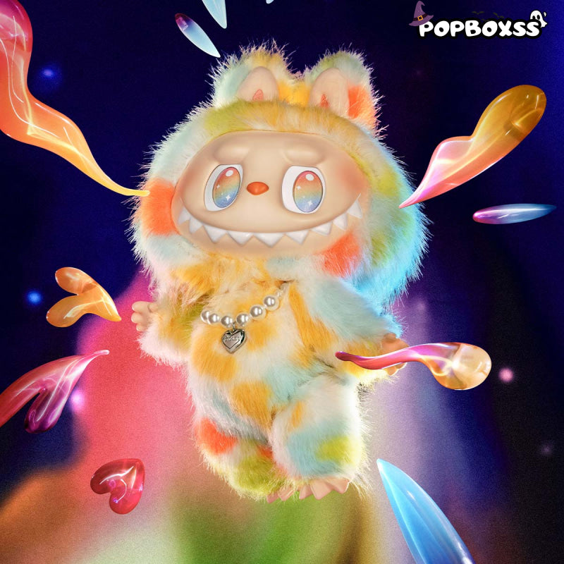THE MONSTERS Big into Energy Series-ROCK THE UNIVERSE labubu Vinyl Plush Doll