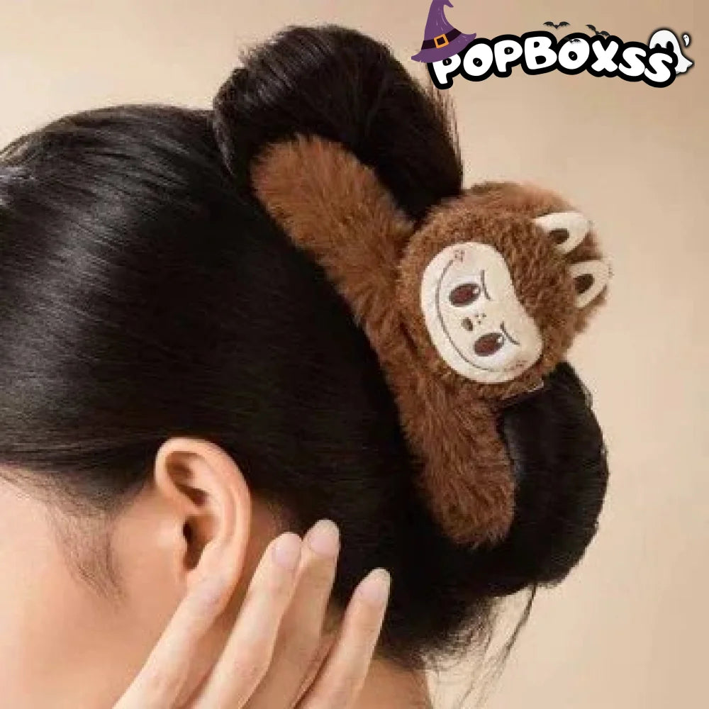 THE MONSTERS Classic Series - LABUBU Plush Hair clip - POP BOX