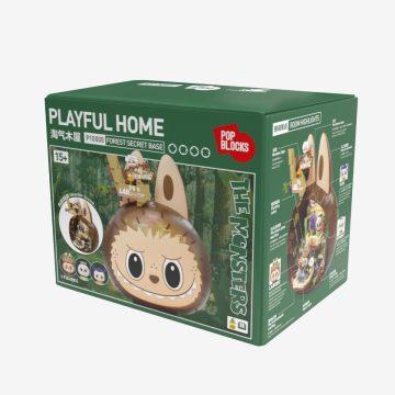THE MONSTERS Forest Secret Base Series Blocks - Playful Home - POP BOX