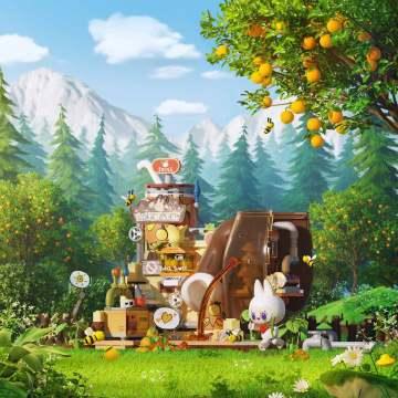 THE MONSTERS Forest Secret Base Series Blocks - Playful Home - POP BOX