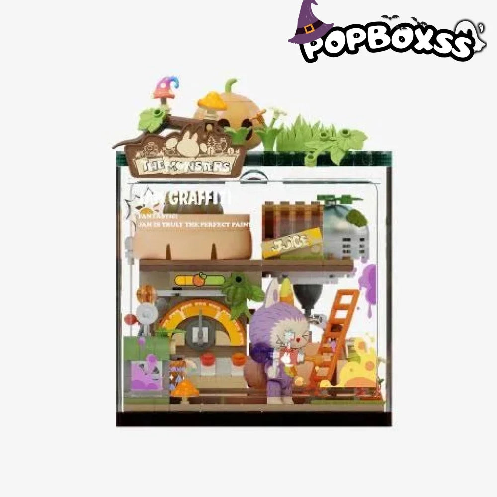 THE MONSTERS Forest Secret Base Series Blocks - Playful Home - POP BOX