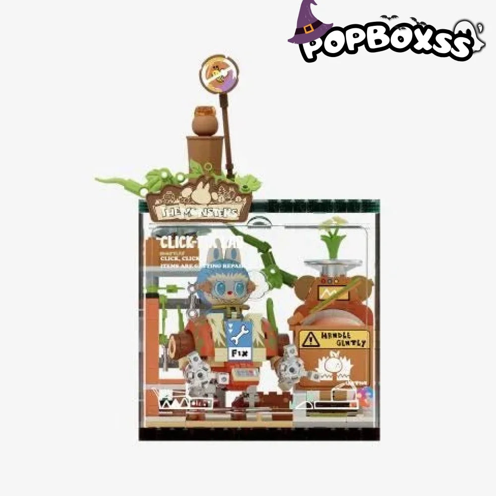 THE MONSTERS Forest Secret Base Series Blocks - Playful Home - POP BOX