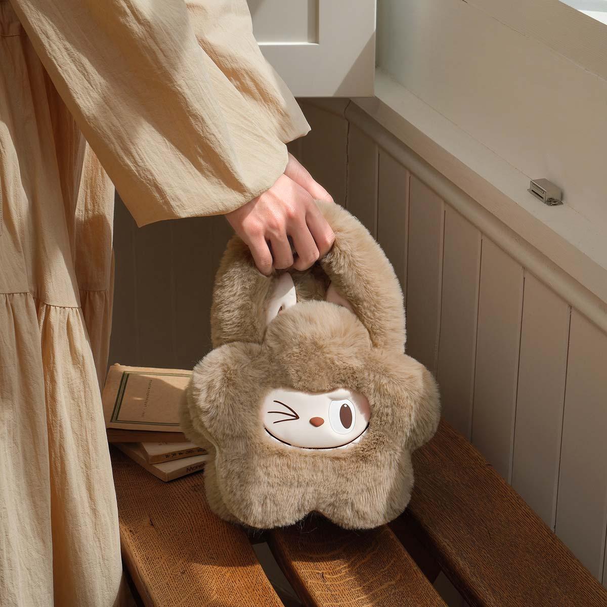 THE MONSTERS Labubu Classic Series - Plush Flower Bag - POP BOX