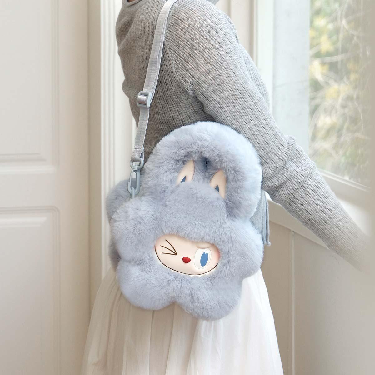 THE MONSTERS Labubu Classic Series - Plush Flower Bag - POP BOX