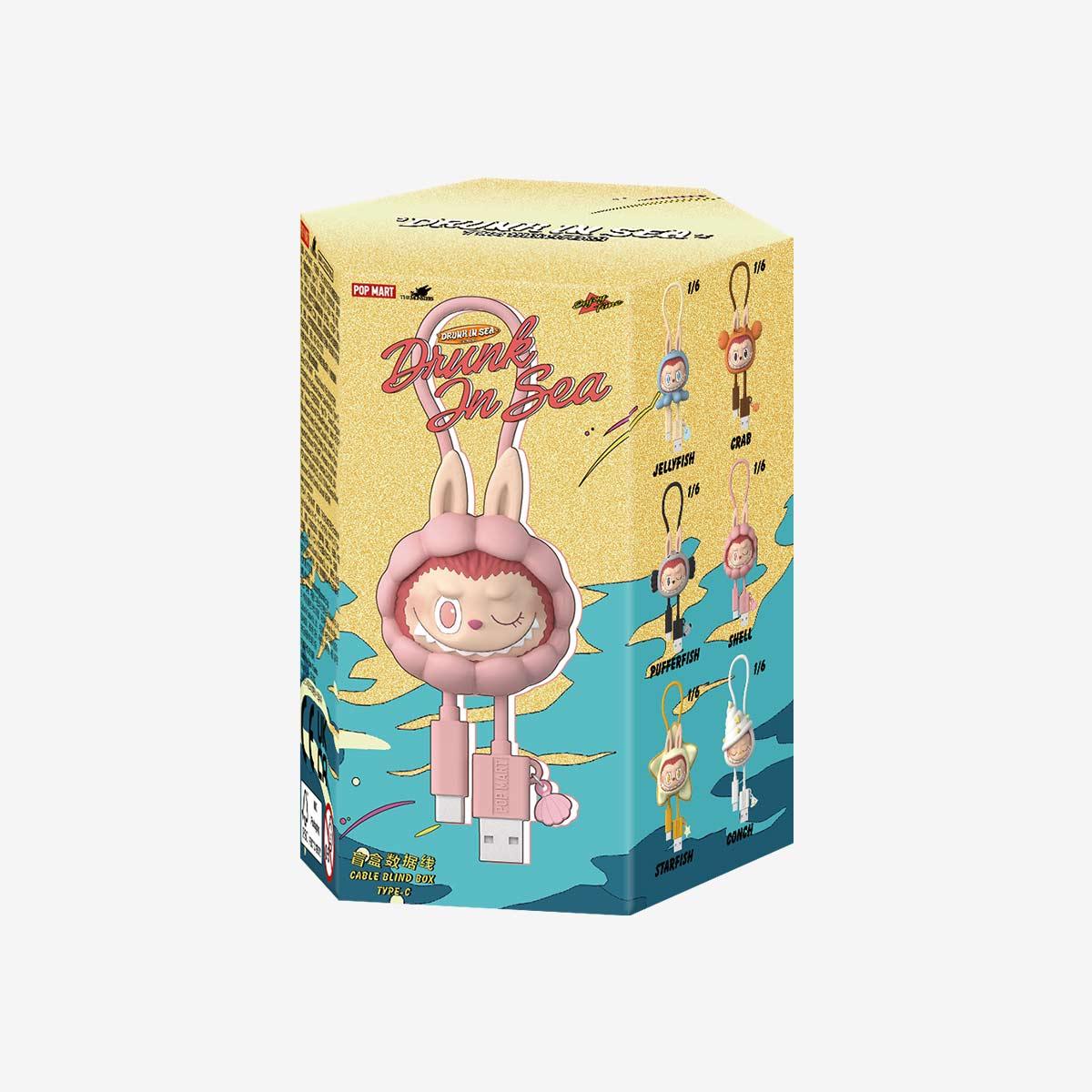 THE MONSTERS LABUBU Enchanted by the Seaside Series - Cable Blind Box - POP BOX