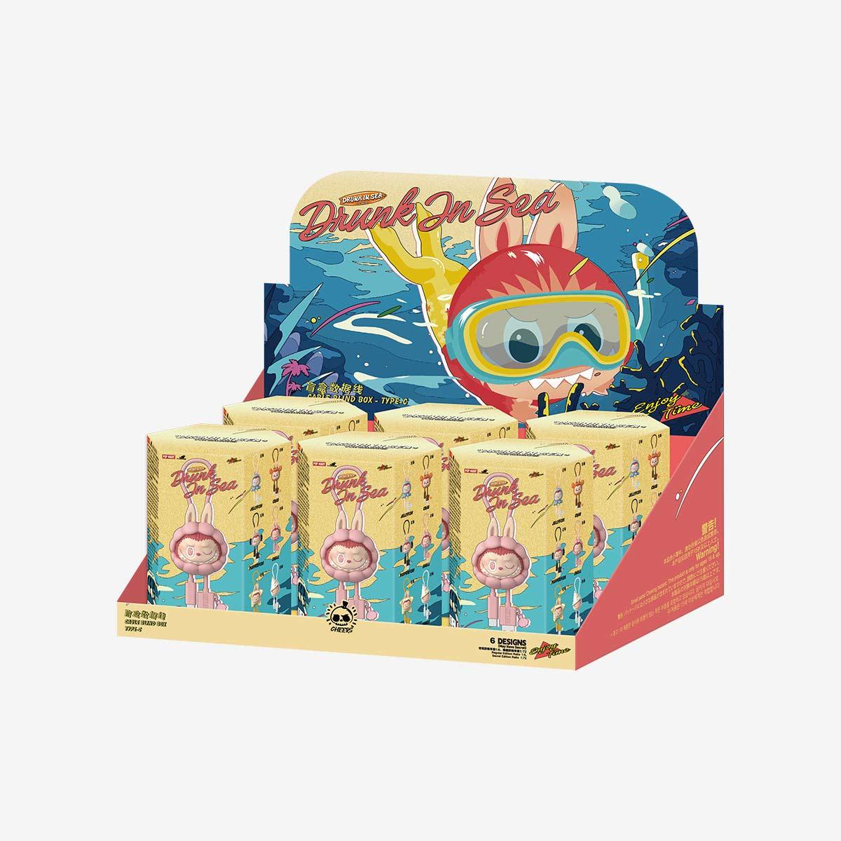 THE MONSTERS LABUBU Enchanted by the Seaside Series - Cable Blind Box - POP BOX