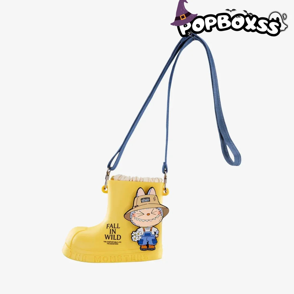 THE MONSTERS labubu FALL IN WILD SERIES - Rain Boot Bag - POP BOX