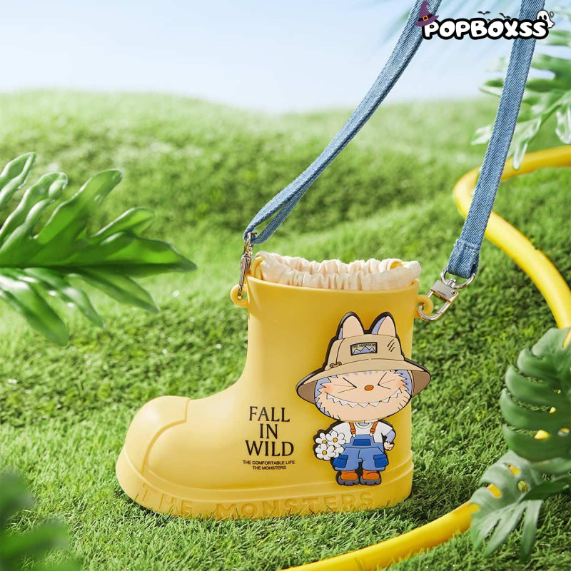 THE MONSTERS labubu FALL IN WILD SERIES - Rain Boot Bag - POP BOX