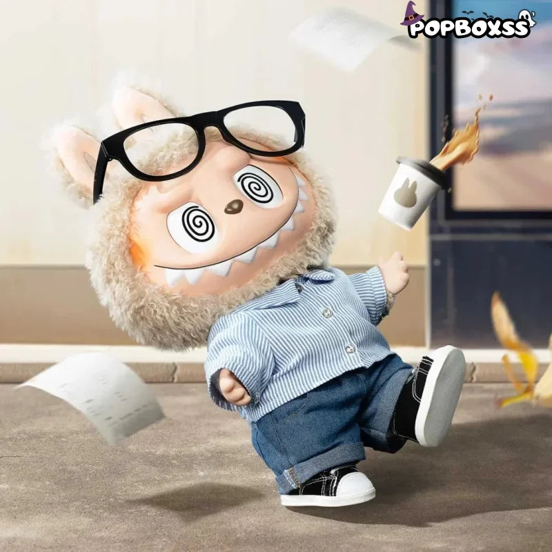 THE MONSTERS labubu - FLIP WITH ME Vinyl Plush Doll - POP BOX