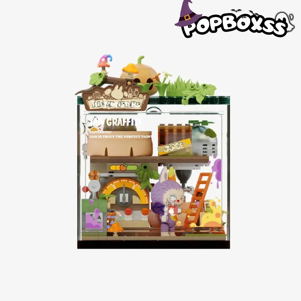 THE MONSTERS labubu Forest Secret Base Series Blocks - POP BOX