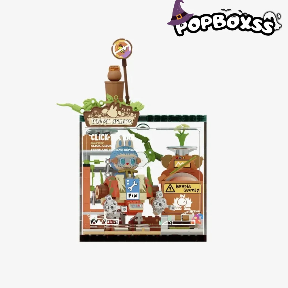 THE MONSTERS labubu Forest Secret Base Series Blocks - POP BOX