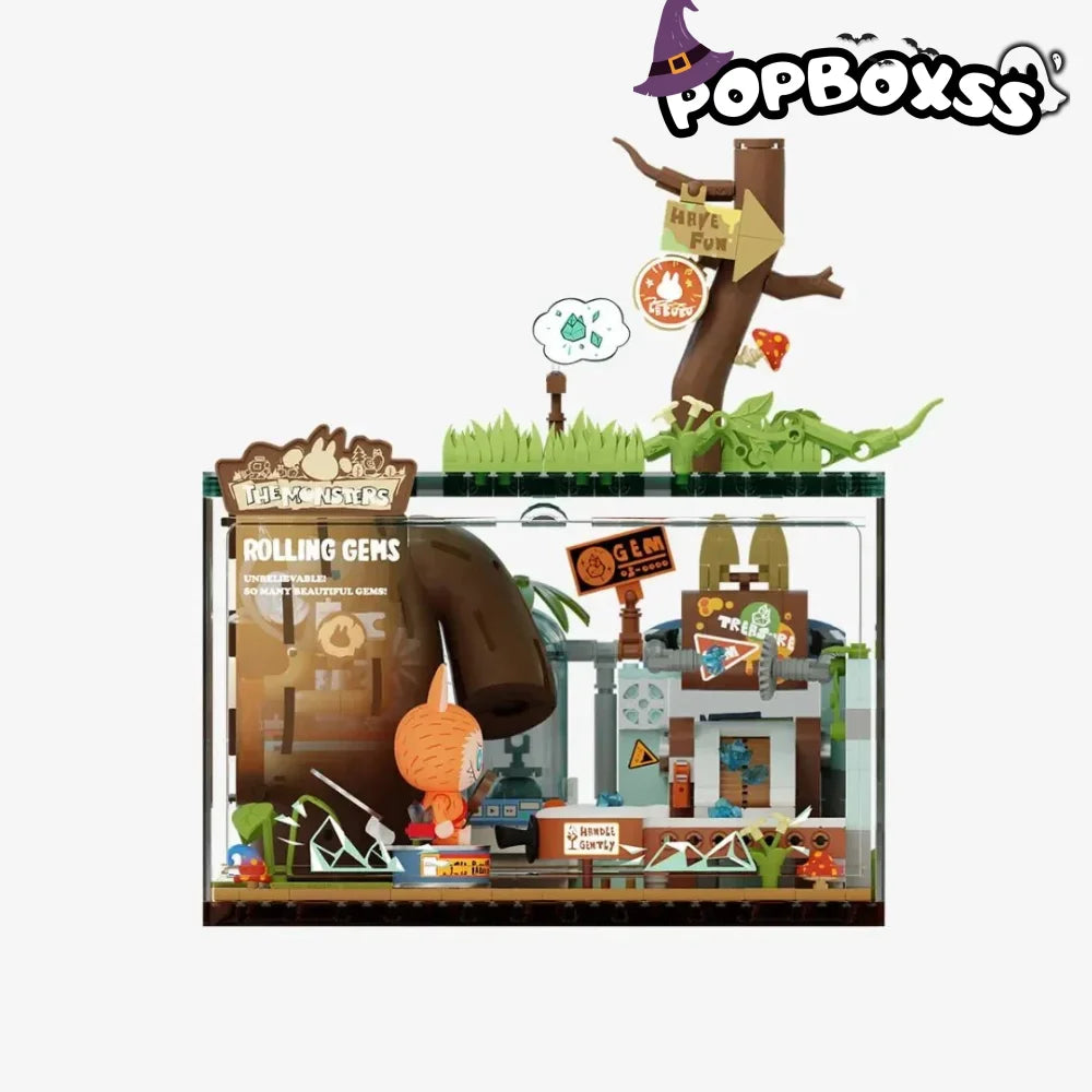 THE MONSTERS labubu Forest Secret Base Series Blocks - POP BOX