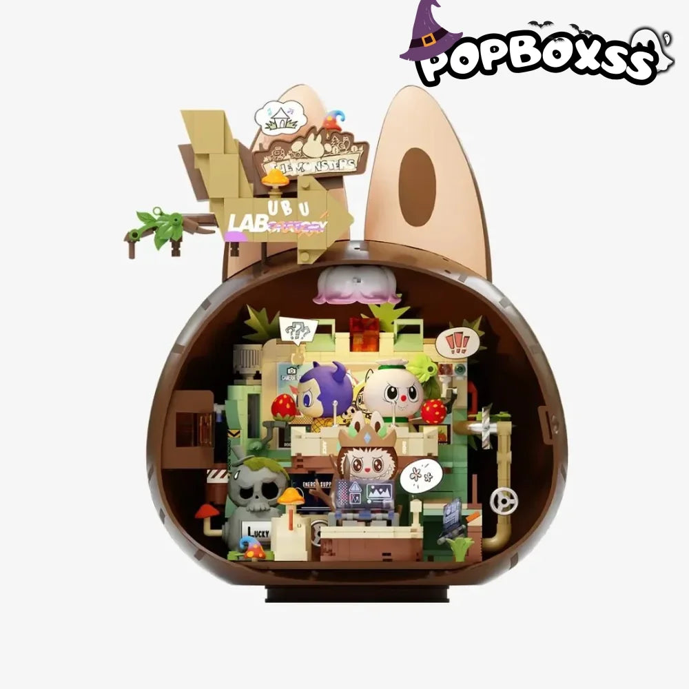 THE MONSTERS labubu Forest Secret Base Series Blocks - POP BOX