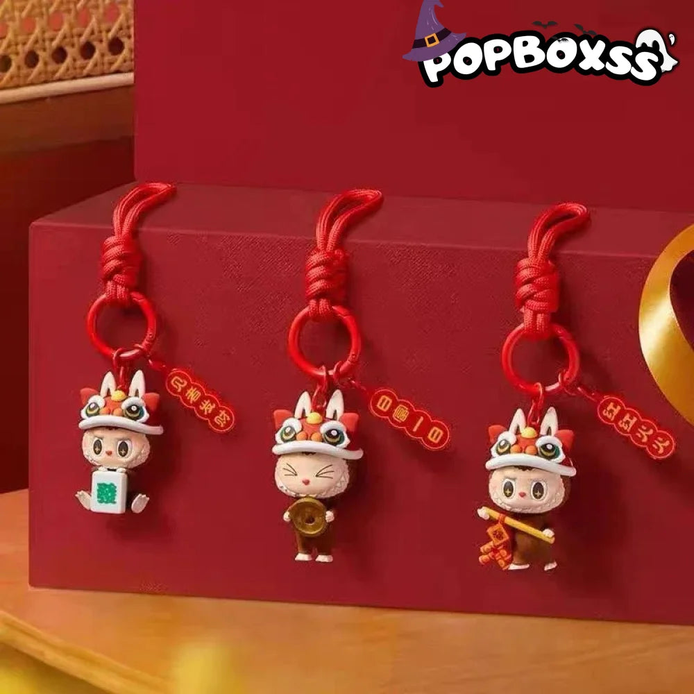 The Monsters Labubu Keychain Pendant Blind Box. POP LAND Limited - POP BOX