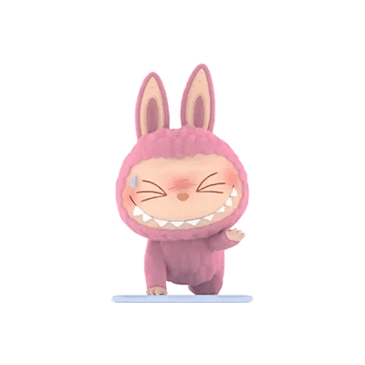 THE MONSTERS [Labubu] Lazy Yoga Series Figures - POP BOX
